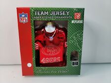 San Francisco 49ers Team Jersey Christmas Ornament New