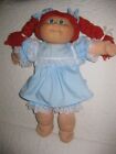 CPK doll clothes/16-18 inch/blue dress/lace/bloomers/hair bows