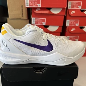 Size 11 - Nike Kobe 8 Protro Lakers Home - Picture 1 of 8