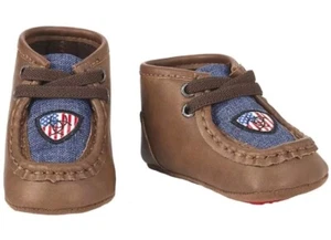 Botas Ariat Western Shelby Infantiles Talla 02 LIL STOMPERS EE. UU. Bandera Logo A442002402 - Imagen 1 de 3