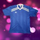 Brillant Adidas Vintage Football Shirt 90S Polyester Size Dm Fm Medium