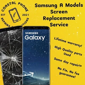 Samsung A Series Screen Repair | Fast UK Service | A13 A34 A54 A55 A70 & More - Picture 1 of 1