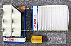 HONDA CIVIC 2.2 CTDi 2006> DIESEL BOSCH SERVICE KIT PARTS FILTERS-AIR+OIL+CABIN - Picture 1 of 1
