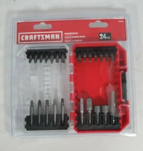 Craftsman Shock-Resistant 24-Pack Steel Tool Screwdriver Bit - Picture 1 of 2