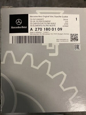 Kit de filtro de aceite de motor Mercedes-Benz Clase C E CLA NUEVO Foto 1 de 2