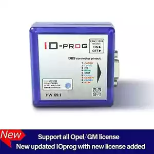 Programador IO-PROG Licencia Completa Activación PSA BSI para GM/Opel con ECU TCM BCM - Imagen 1 de 7