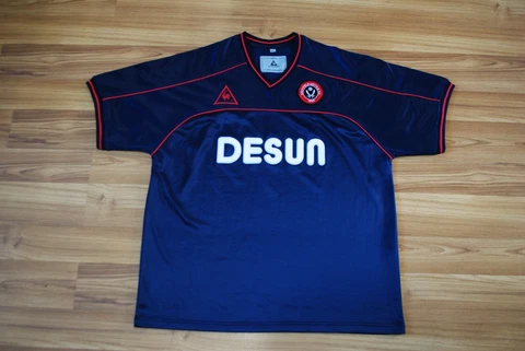 SHEFFIELD UNITED AWAY FOOTBALL SHIRT 2002-2004 VINTAGE SOCCER JERSEY SIZE 42/44 Cover