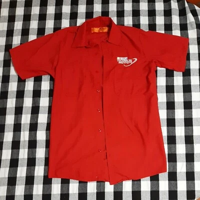 Nascar Technical Institute Button Front Work Shirt - S-SS - Short Sleeve - Image 1 of 4
