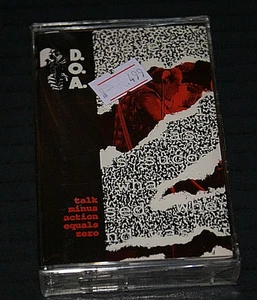 D.O.A. Talk - Action = 0 NEW 1991 CASSETTE TAPE SEALED MINT SS MINT OUT OF PRINT - Picture 1 of 3