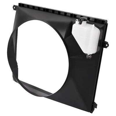 For Toyota Tacoma 2005-2015 Black Radiator Fan Shroud With Coolant Reservoir - Image 1 of 4