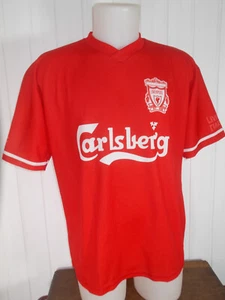 Maillot football rouge  Liverpool  Carlsberg #9 TORRES XL - Picture 1 of 4