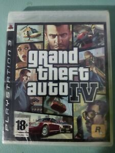 Grand Theft Auto IV GTA GTA4 - Sony PlayStation 3 PS3 PAL Release - New & Sealed