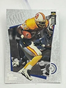 1996 Upper Deck Collector's Choice MVP Card #M 44 Errict Rhett - Silver Foil - Picture 1 of 2