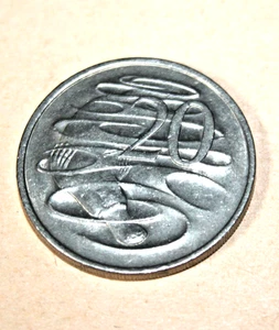 Australien , 1982, Ø 28,5 mm, Nickel, Elisabeth II, SS - Australia 20 Cent - Bild 1 von 2