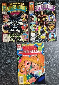 🔥SALE🔥 MARVEL SUPER-HEROES SPECIALS-#1+#2 1990 PLUS SUMMER '93. ALL F/NM - Bild 1 von 12