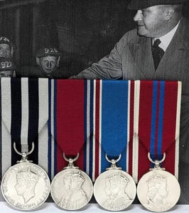 Commissioner of New South Wales Police J. F. Scott Australian 1942 KPM medals - Foto 1 di 17