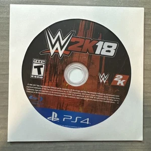 WWE 2K18 (Sony PlayStation 4, 2017) Disc Only Cleaned/Tested - Picture 1 of 1