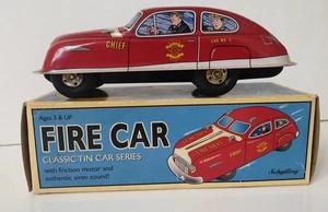 2003 Schylling Classic Tin Car Series FIRE CAR Friction Motor and Sound - Picture 1 of 4