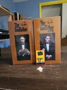 The Godfather Collection VHS 4 Tapes Part 1 & 2 - Imagen 1 de 9