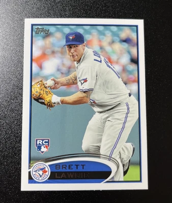 2012 Topps - Variación de imagen Brett Lawrie #462 Fielding (RC) Foto 1 de 4