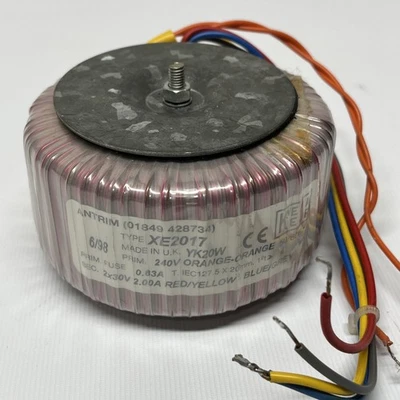 Kema Keur Toroidal Transformer 240V Primary 2 x 30v 2.00A - Image 1 of 3