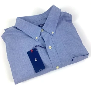 Camisa con botones Izod Advantage Performance para hombre 2XL azul mazarino nueva con etiquetas elástica - Imagen 1 de 19