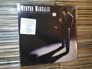 RARE WYNTON MARSALIS Hot House Flowers LP USA EDITION HYPE STICKER SEALED JAZZ - Foto 1 di 2