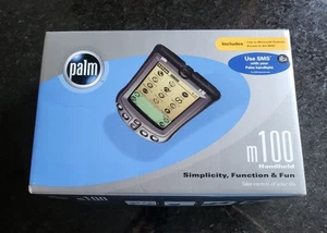 Palm Pilot M100 Empty Box Only With Hot Sync Cable and Palm Desktop Software CD - Zdjęcie 1 z 6