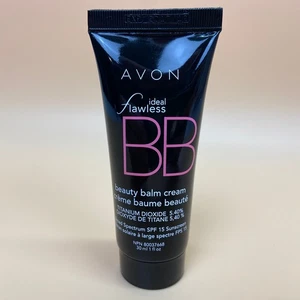 Avon DEEP Ideal Flawless BB Beauty Balm Cream SPF 15 Sunscreen NOS 30 ml 1 fl oz - Picture 1 of 4