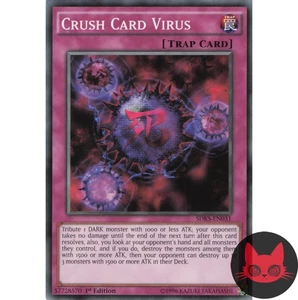 Yugioh Crush Card Virus SDKS-EN031 Common 1st Edition NM - Picture 1 of 2