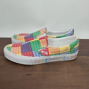 VANS Slip On Rainbow Pride LGBTQ+ Shoes - Womens 10 Mens 8.5 Sneakers - Picture 1 of 11