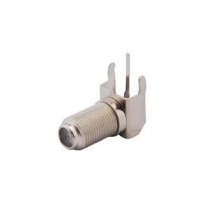 30pcs F-Type Thru Hole Female Jack bulkhead Right Angle PCB Mount RF Connector - Picture 1 of 4