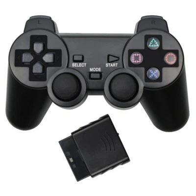 2.4GHz Wireless Gamepad Joystick Game Controller For PlayStation 3 PS2 PS1 PC - Image 1 of 4