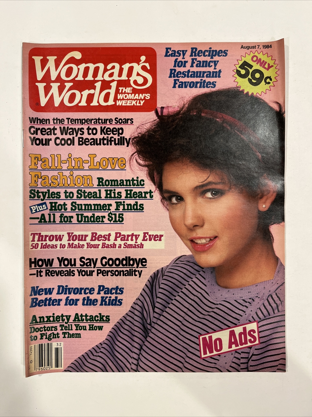 1984 August 7 Woman S World Magazine Throw Your Best Party Ever Mh233 Ebay