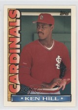 1990 Topps TV Team Sets St Louis Cardinals Ken Hill #13