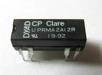 U PRMA2A12R Reed Relays 12V 500Ohm 0.5A THT 8-DIP CP CLARE - Image 1 of 2