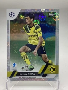 TOPPS COMPETICIONES CLUBES UEFA 2022/23 1ª EDICIÓN STARBALL GIOVANNI REYNA - Imagen 1 de 2