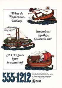 1967 AT&T: Tippecanoe Indiana Vintage Print Ad - Picture 1 of 1