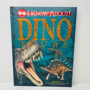 Dinosaurio de tapa dura I Know About Dinosaurs de World of Wonder, prehistórico - Imagen 1 de 10