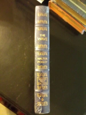 The Wave by Walter Mosley Easton Press Leather Signed First Edition Still SEALED - Image 1 of 3