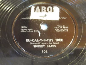 Shirley Bates - Eu-Cal-Y-P-Tus Tree / Carlos Ybarra 78 - Fabor 106 - Hillbilly - Picture 1 of 1