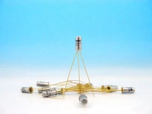 2 x 104NU71 TESLA MATCHED PAIR Gold Germanium Transistor NPN Fuzz Guitar Effect - Picture 1 of 2