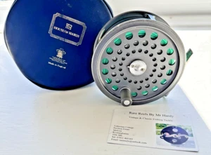 Hardy First Edition JLH Salmon Salmon Fly Reel Intermediate Spey Line & Case - Picture 1 of 10