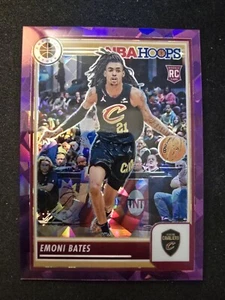 EMONI BATES 2023 Panini Hoops Premium Stock RC Purple Ice /149 CAVS Rookie MINT - Picture 1 of 7