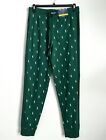 Polo Ralph Lauren Men’s L Joggers  Ribbed Side Panel Sleep In Green 100% Cotton