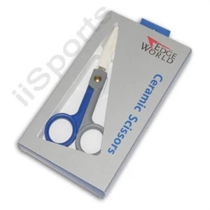 Tijeras de cerámica Edge World Fishing 5,5" agua salada del océano línea trenza hoja de corte - Imagen 1 de 3
