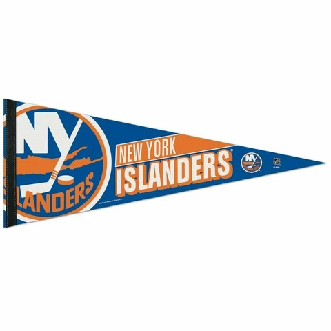 New York Islanders PREMIUM QUALITY PENNANT 12"X30" BANNER FREE SHIPPING Cover