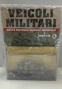 Somua S-35 1ère DLM Quesnoy 1940 Carro Armato 1:43 Edicola Veicoli Militari - Foto 1 di 4