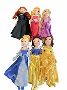 Disney Store Disney Princess Rag Doll Toy Bundle Lot