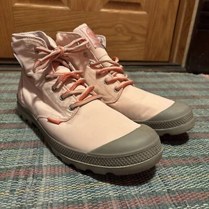 Palladium PAMPA PUDDLE LITE WP Pink M11/w12.5 Boots waterproof Unisex Nylon - Picture 1 of 7